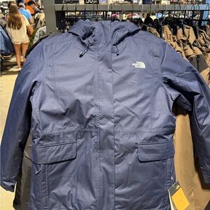 The North Face Women Monarch Triclimate Jacket Summit Navy/ Shady Blue NWT